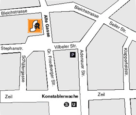 Sprachtreff Frankfurt, Alte Gasse 27-29