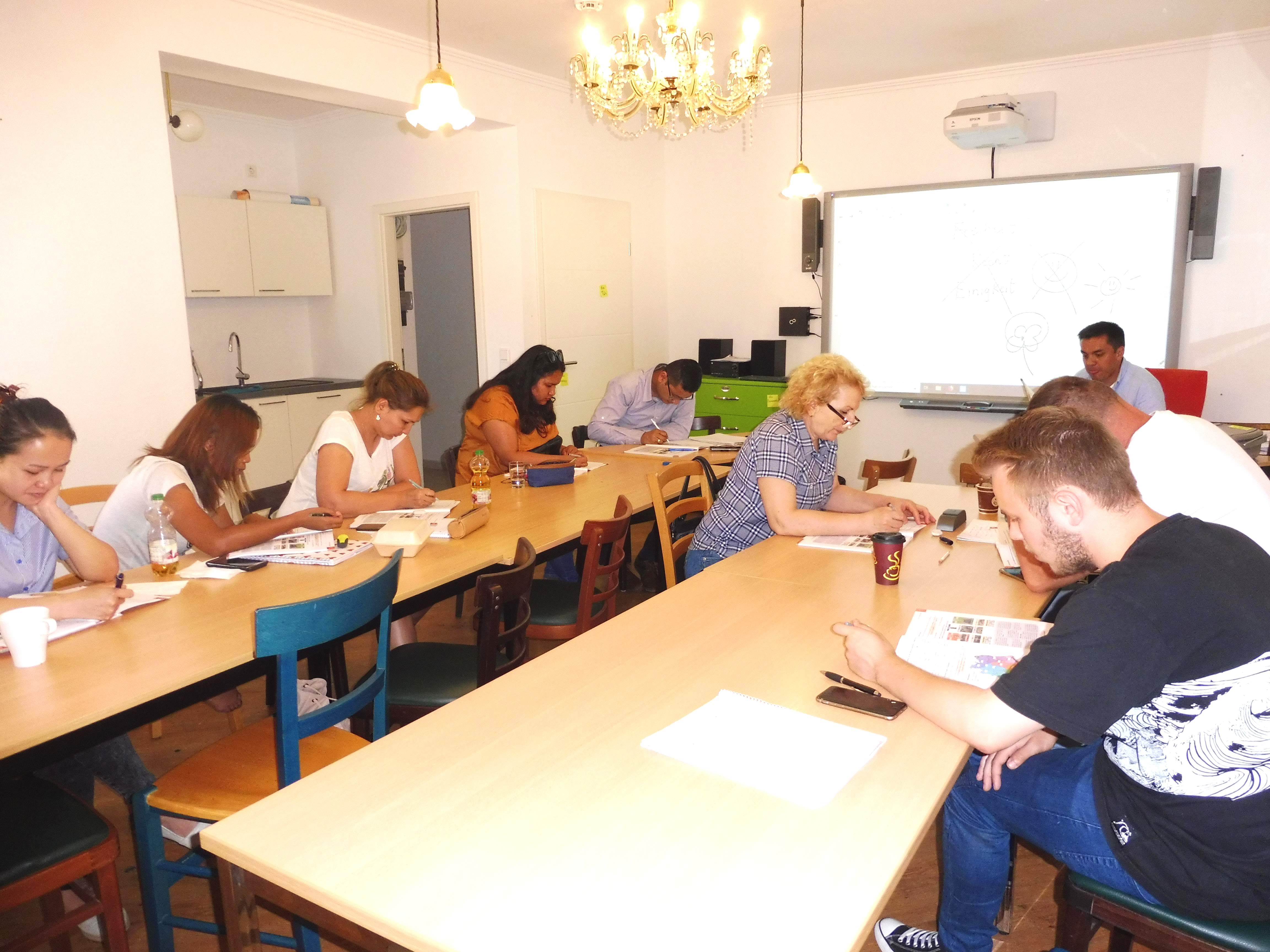 Unterricht bei Sprachtreff