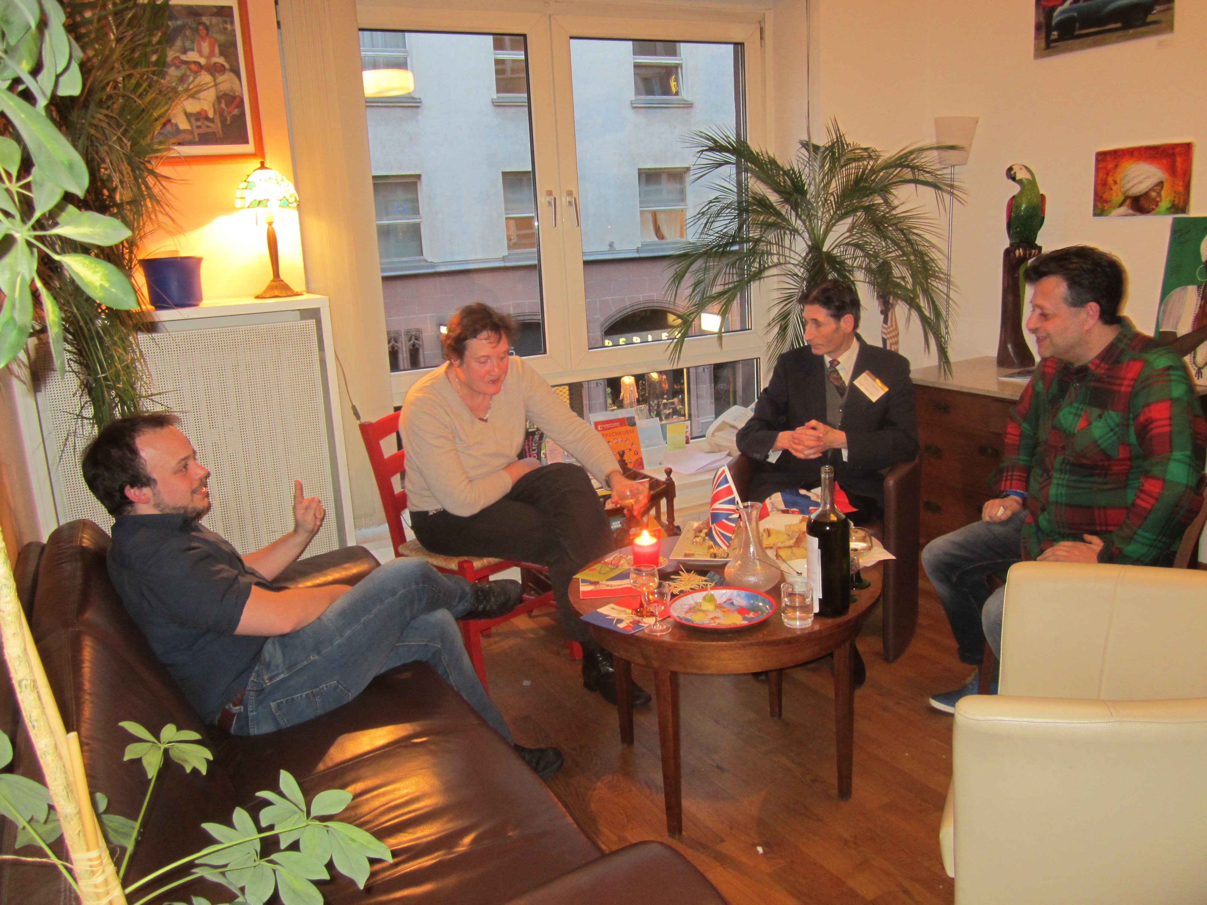 Sprachparty im Sprachtreff Frankfurt